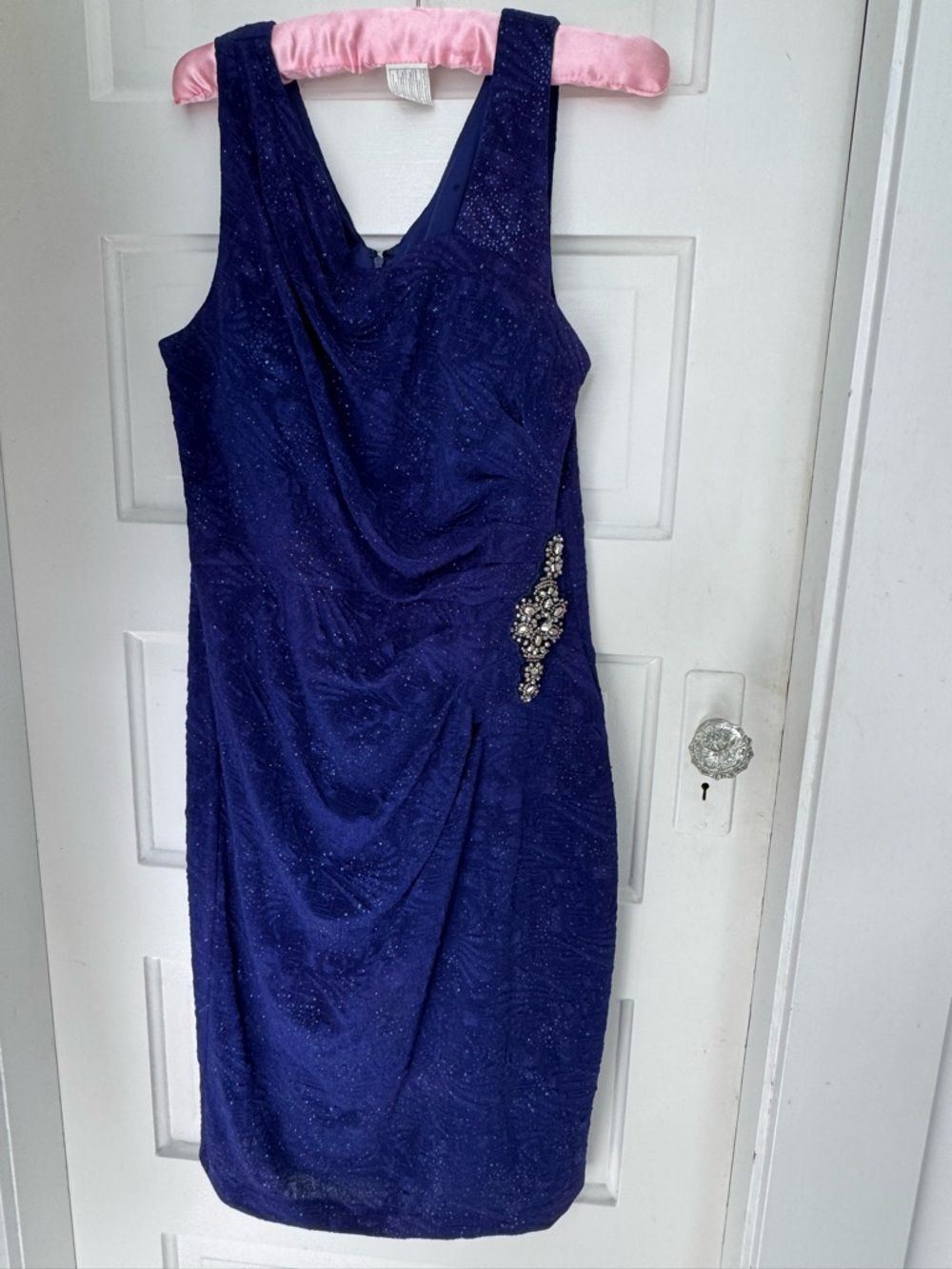 Blue cocktail dress size 14